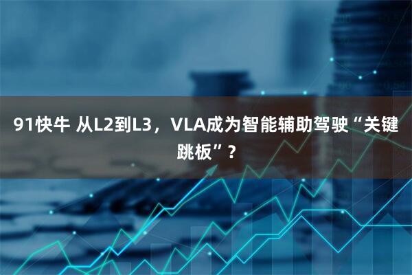 91快牛 从L2到L3，VLA成为智能辅助驾驶“关键跳板”？